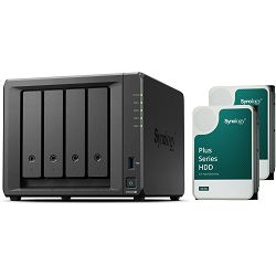 Synology bundle DS923+ DiskStation 4-bay + 2 x HAT3300-4T