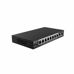 Ruijie Reyee Switch PoE 10-port (8 x POE) 70W Gigabit, Managed, RG-ES210GC-LP