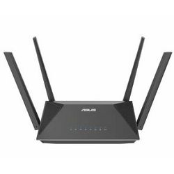 ASUS Router RT-AX52 AX1800 Dual-Band WiFi 6 Extendable Router, 90IG08T0-MO3H00