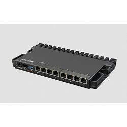 Mikrotik Router RB5009UG+S+IN, 1G and 2.5G Ethernet and a 10G SFP+ cage.