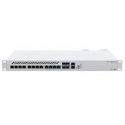 MikroTik CRS312-4C+8XG-RM 12-Port Cloud router 10G switch, 8 x10GbE + 4x 10G Combo shared ports