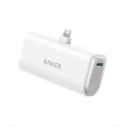 Anker Nano 621 Powerbank, 5000mAh, Lightning, White, A1645G21