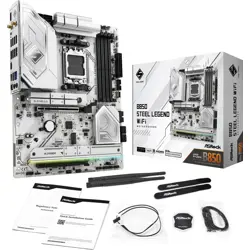 Asrock B850 Steel Legend WiFi, AM5, DDR5, AMD850, 90-MXBQS0-A0UAYZ