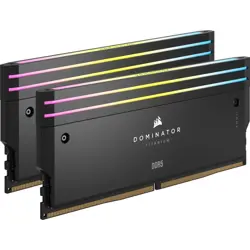 DDR5 32GB (2x16) Corsair, 7200MHz, Dominator Titanium RGB Black, Intel XMP, CMP32GX5M2X7200C34