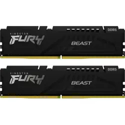 DDR5 32GB (2x16) Kingston, 6000MHz, Fury Beast, Intel XMP 3.0/AMD EXPO, KF560C36BBE2K2-32