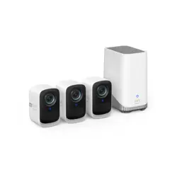 Eufy by Anker Security EufyCam 3C set of 3 cameras + base, T8882321