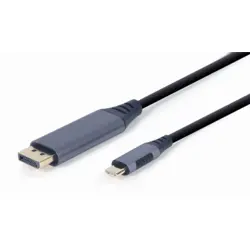 Kabel USB Type-C/Display Port, 1.8m, Gembird, GEM-CC-USB3C-DPF-016