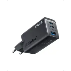 Kućni punjač Anker 735 GaN III Prime, 3-port, 65W, crni, A2668311