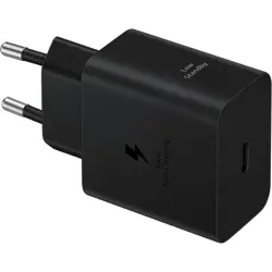 Kućni punjač Samsung T4511, 45W Fast Charge USB-C, USB Type-C kabel, crni , EP-T4511XBEGEU