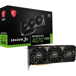 MSI RTX4070Ti SUPER SHADOW 3X OC, 16GB GDDR6X, V513-845R