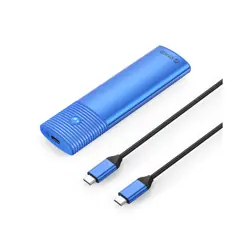 Orico vanjsko kućište NVMe M.2 SSD, USB3.2 Gen2, ALU Blue, PWM2-G2-BL-EP