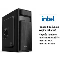 Računalo ADM Business B66 Intel Core i3-10100, 8GB DDR4, 500GB SSD NVMe, Intel UHD Graphics 630, Windows 11 Pro