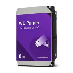 WD 8TB 3.5", 5640rpm, 256MB, Purple,  WD85PURZ